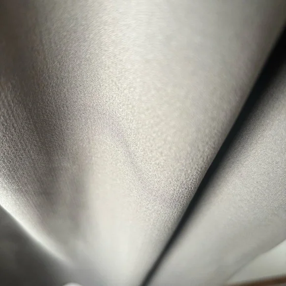 Eileen Fisher grey silk midi skirt - Picture 7 of 8